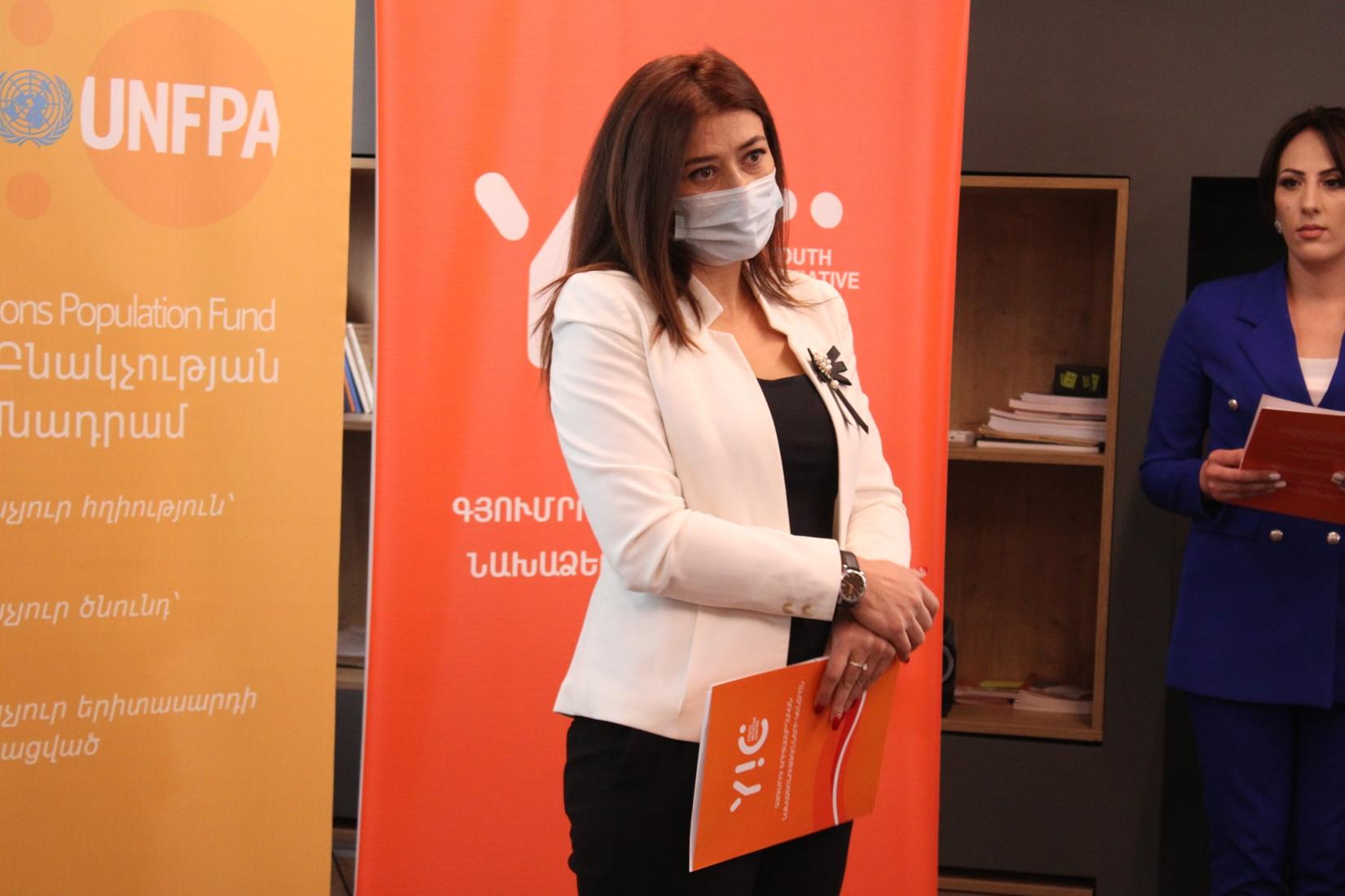 Head of UNFPA Armenia Office, Tsovinar Harutyunyan.