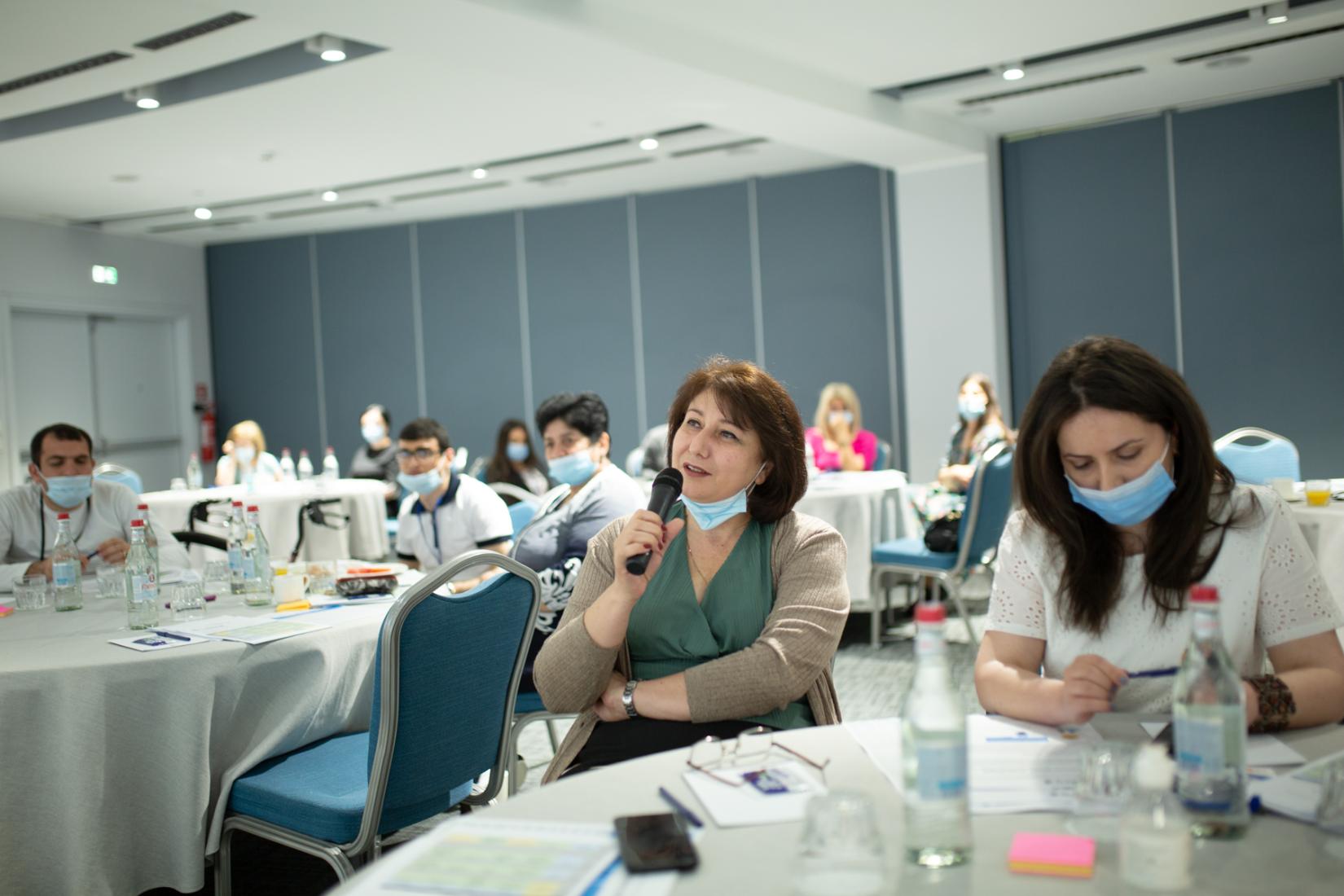 Participants of the UN Partnership on the Rights of Persons with Disabilities induction training. 