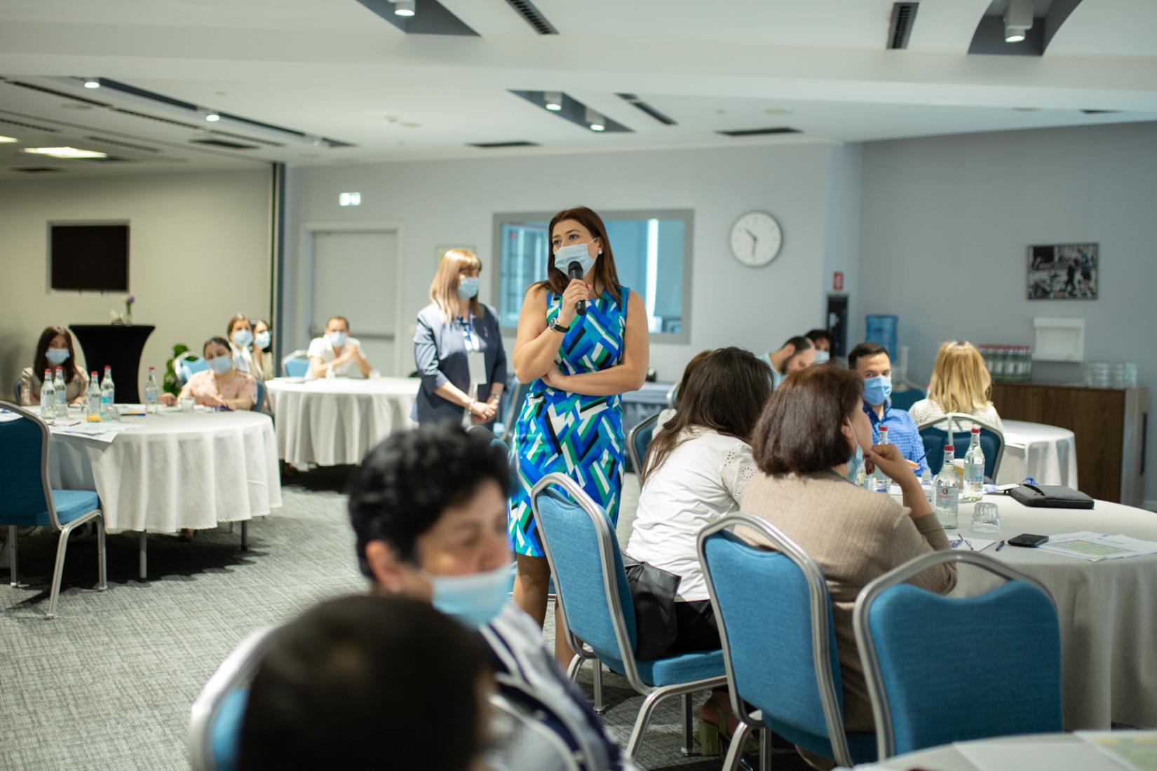 UNFPA Head of Office, Tsovinar Harutyunyan at the training.