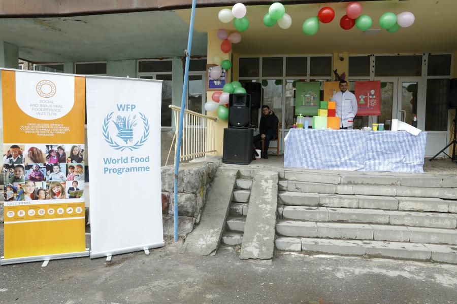  International School Meals Day celebrations in Abovyan school No 8.