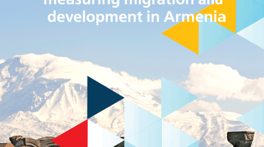 Migration data in the context of the 2030 agenda. measuring migration and development in Armenia cover.