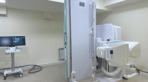 The digital X-ray equipment at Goris Medical Center.