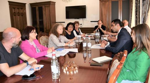 The UN experts met with the Governor of Gegharkunik region.