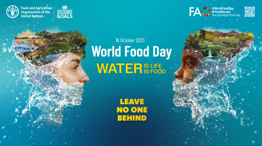 World Food Day 2023 poster.